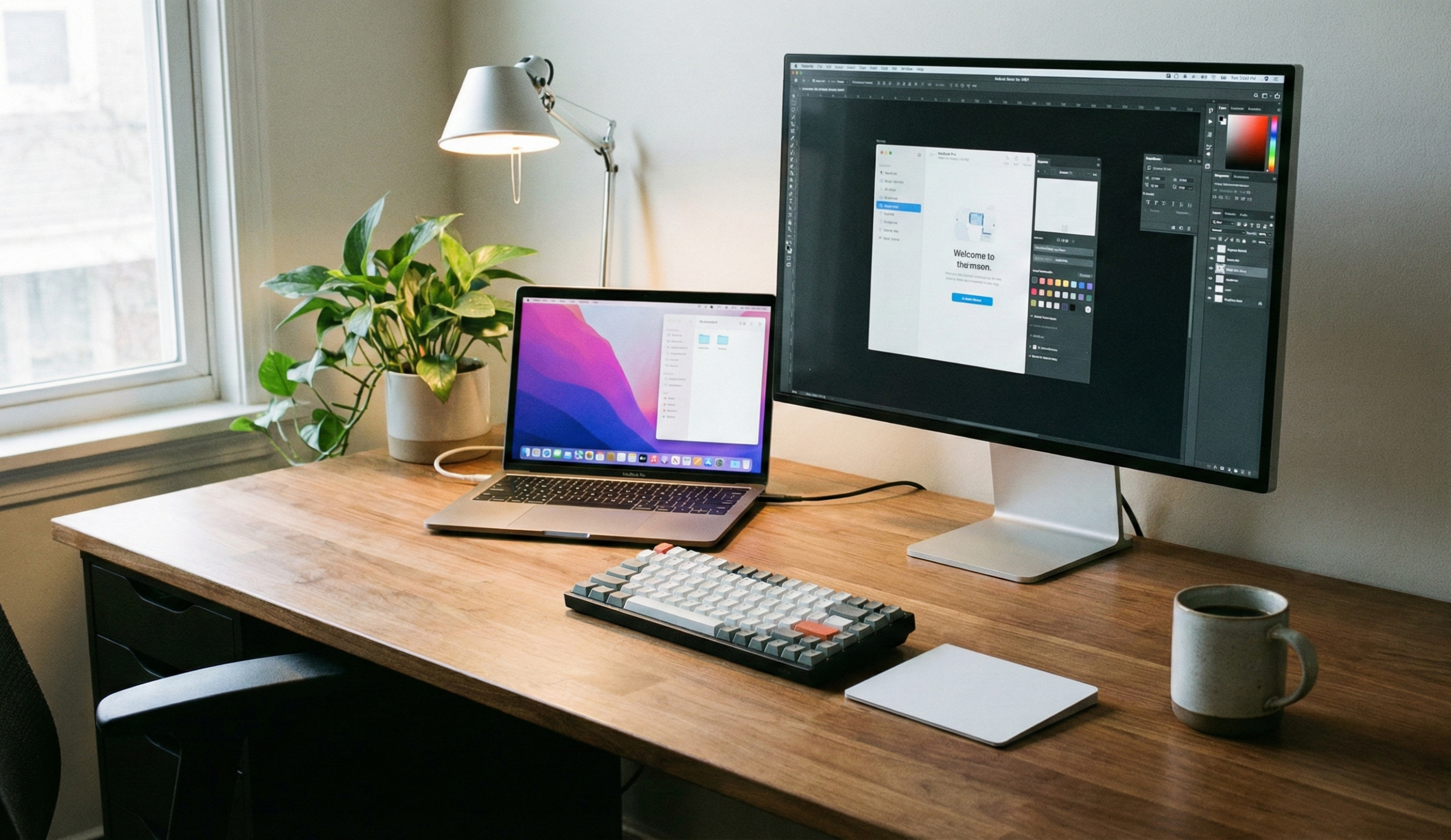 元ITエンジニアのデスク環境
